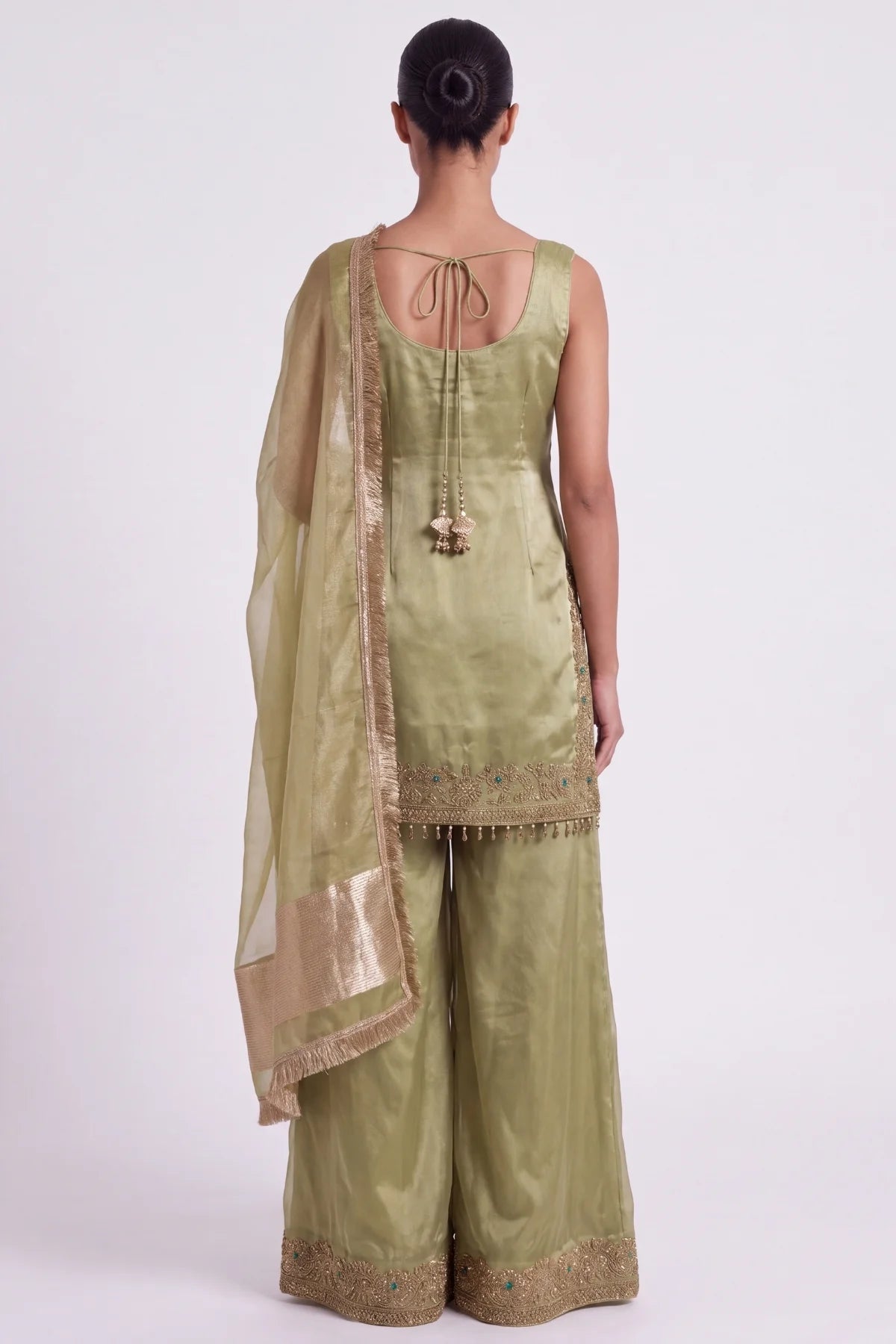 Zaitooni Sharara Suit - Dorie Atelier